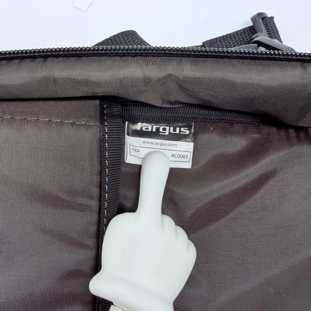 Targus Black Laptop Bag Messenger Briefcase Shoulder Strap Pouch